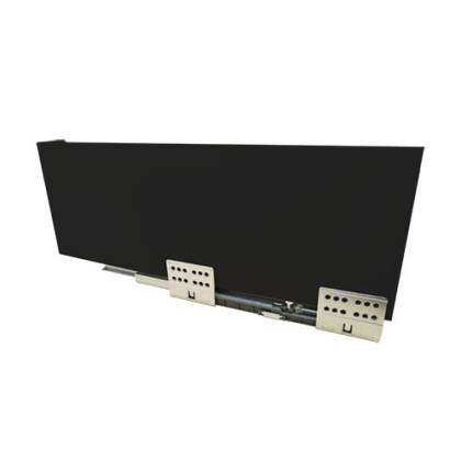 LATERAL GUIA OCULTA SLIM 167X450MM NEGRO (PAR)