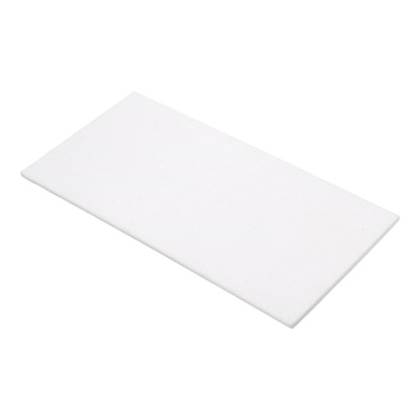 FELPA AUTOADHESIVA RECTANGULAR 120X240X4MM BLANCA