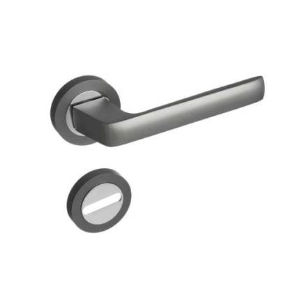 MANIJA PREMIUM-LEO GRAFITO ROSETA REDONDA