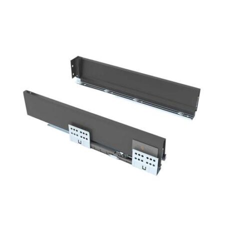 LATERAL GUIA OCULTA 84X450 MM GRAFITO (PAR)