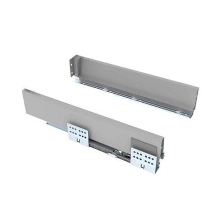 LATERAL GUIA OCULTA 84X450 MM GRIS (PAR)