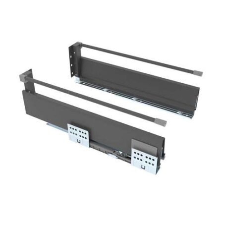 LATERAL GUIA OCULTA 167X450 MM CON VARILLA GRAFITO (PAR)