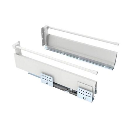 LATERAL GUIA OCULTA 167X500 MM CON VARILLA BLANCO (PAR)