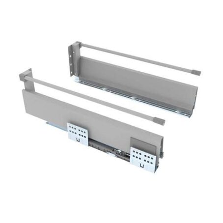 LATERAL GUIA OCULTA 167X500 MM CON VARILLA GRIS (PAR)