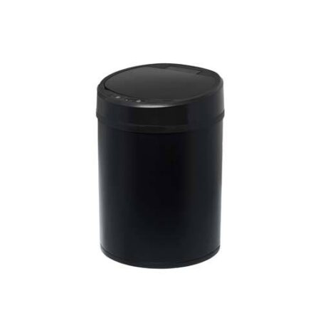 PORTA RESIDUOS AUTOMATICO 6 LTS NEGRO