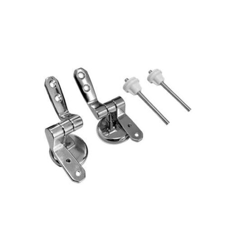 BISAGRA PARA TAPA DE INODORO NIQUEL PAR