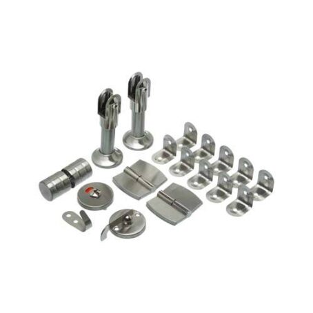 KIT DIVISOR DE BAÑO ACERO INOXIDABLE IZQUIERDA