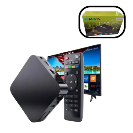 Convertidor Android TV Box 4K Conexión Lan