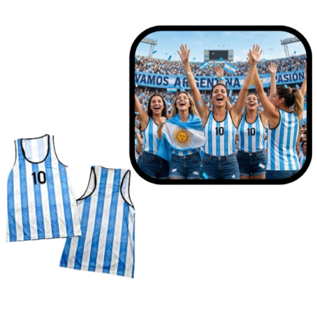 Docena Musculosas Mujer Argentinas 2026 (B)