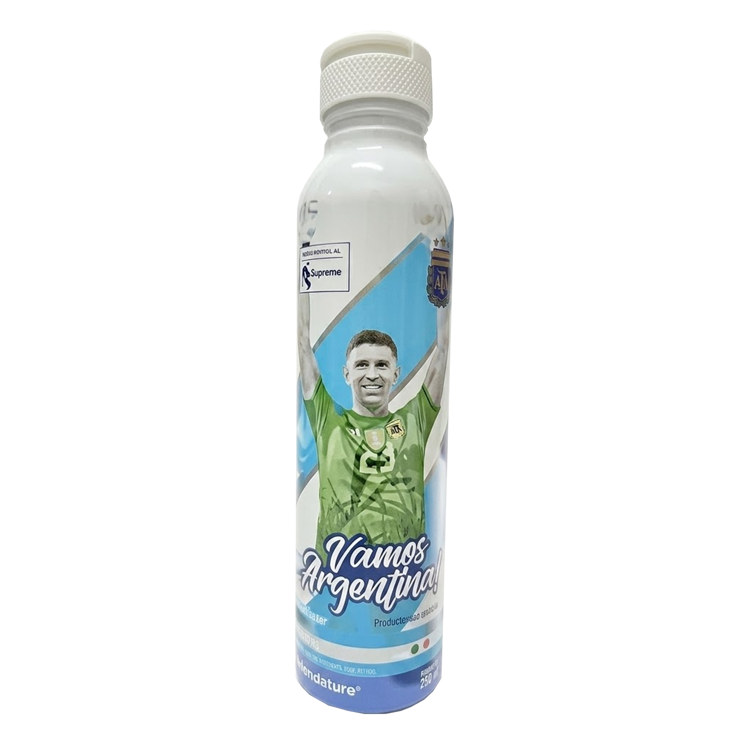 botella blanca