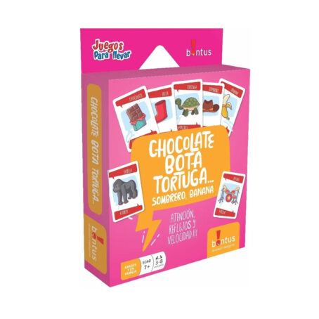 JUEGO CHOCOLATE, BOTA, TORTUGA BONTUS